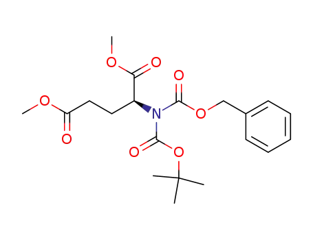 dimethyl (2S)-2-{N-[(tert-butoxy)carbonyl]benzyloxycarbonylamino}pentane-1,5-dioate