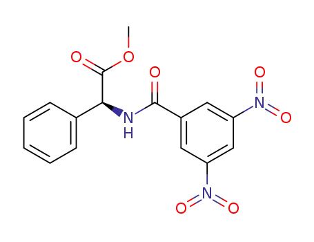 (S)-(+)-methyl N-(3,5-dinitrobenzoyl)-α-phenylglycinate
