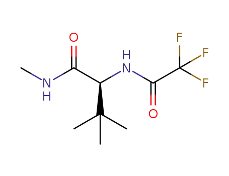N'-trifluoroacetyl-S-tert-leucine N-methylamide