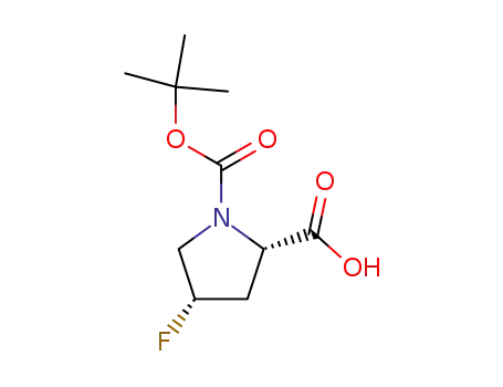 (2S,4S)-1-(tert-butoxycarbonyl)-4-fluoropyrrolidine-2-carboxylic acid