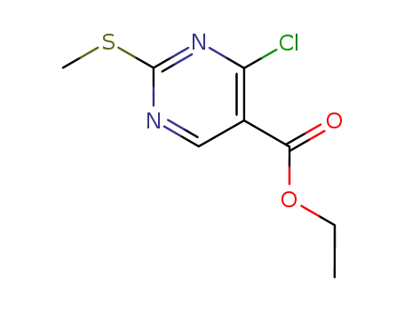 4-chloro-2-methanesulfanylpyrimidine-5-carboxylic acid ethyl ester