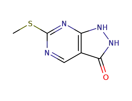 6-(methylsulfanyl)-1H,2H,3H-pyrazolo[3,4-d]pyrimidin-3-one