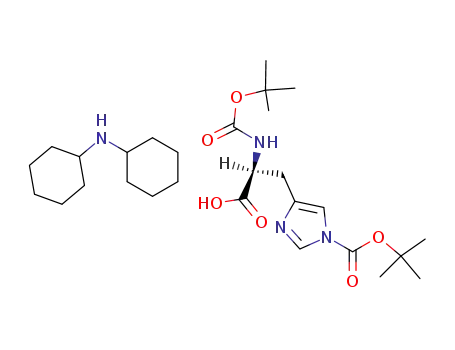 Boc-His(Boc)-OH dicyclohexylamine salt