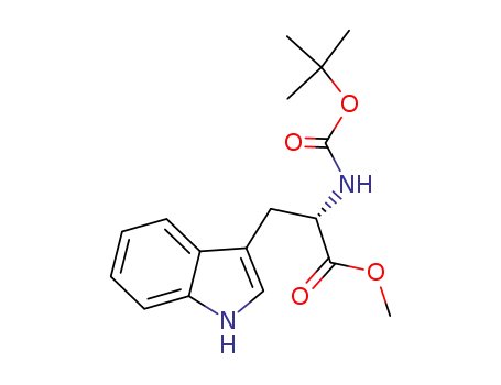 methyl (2S)-2-{[(tert-butoxy)carbonyl]amino}-3-(1H-indol-3-yl)propanoate