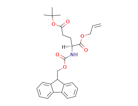 4-(1,1-dimethylethyl) ester of Nα-[(9H-fluoren-9-ylmethoxy)carbonyl]-L-glutamic acid allyl ester