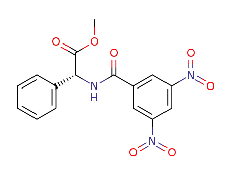 (R)-(-)-methyl N-(3,5-dinitrobenzoyl)-α-phenylglycinate